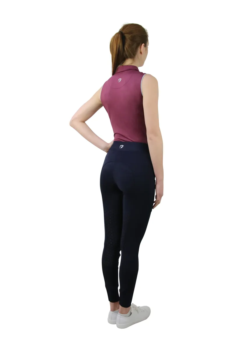 Hy Equestrian Synergy Ladies Sleeveless Polo - Fig-1